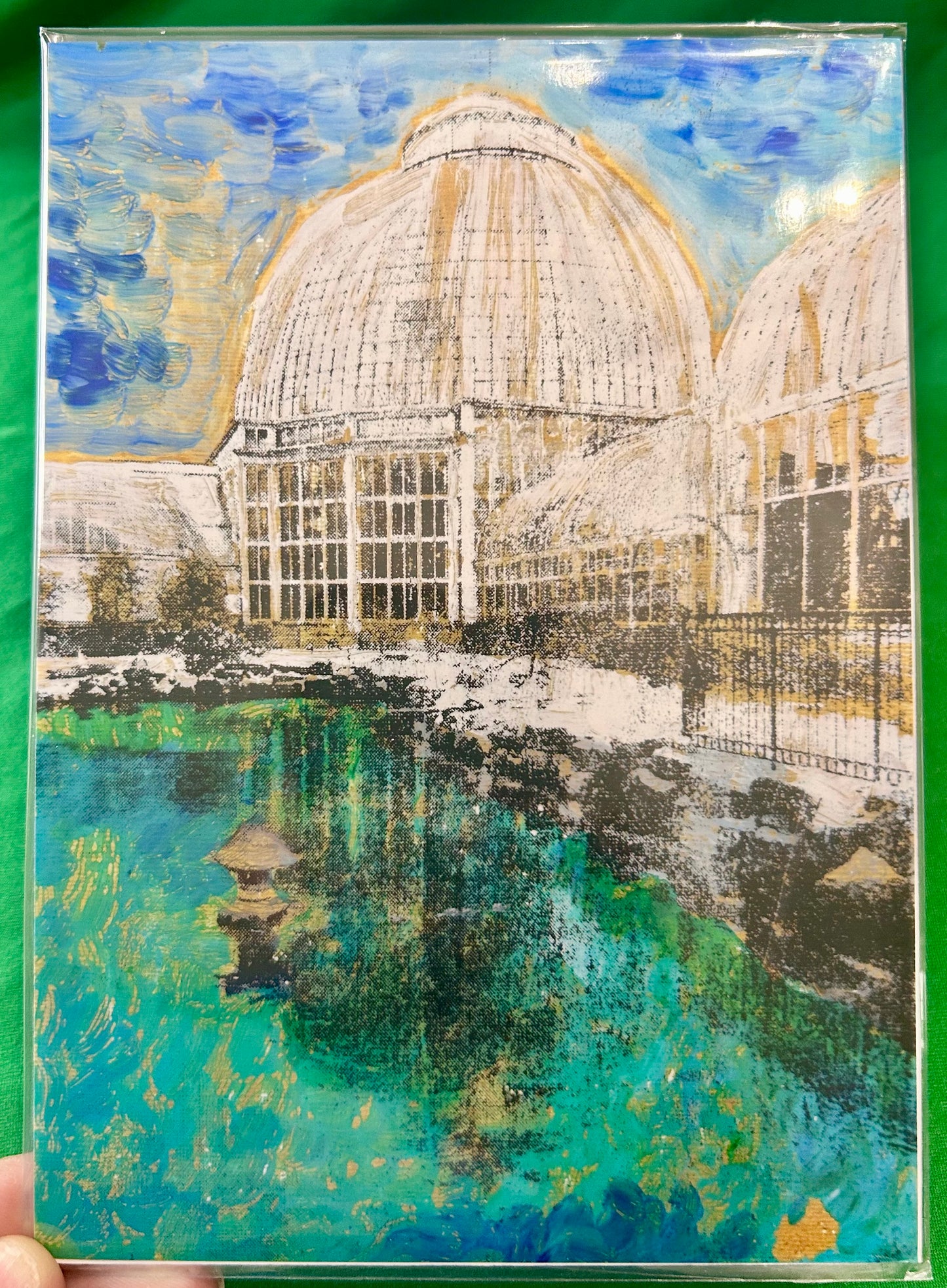 5x7 Belle Isle Conservatory
