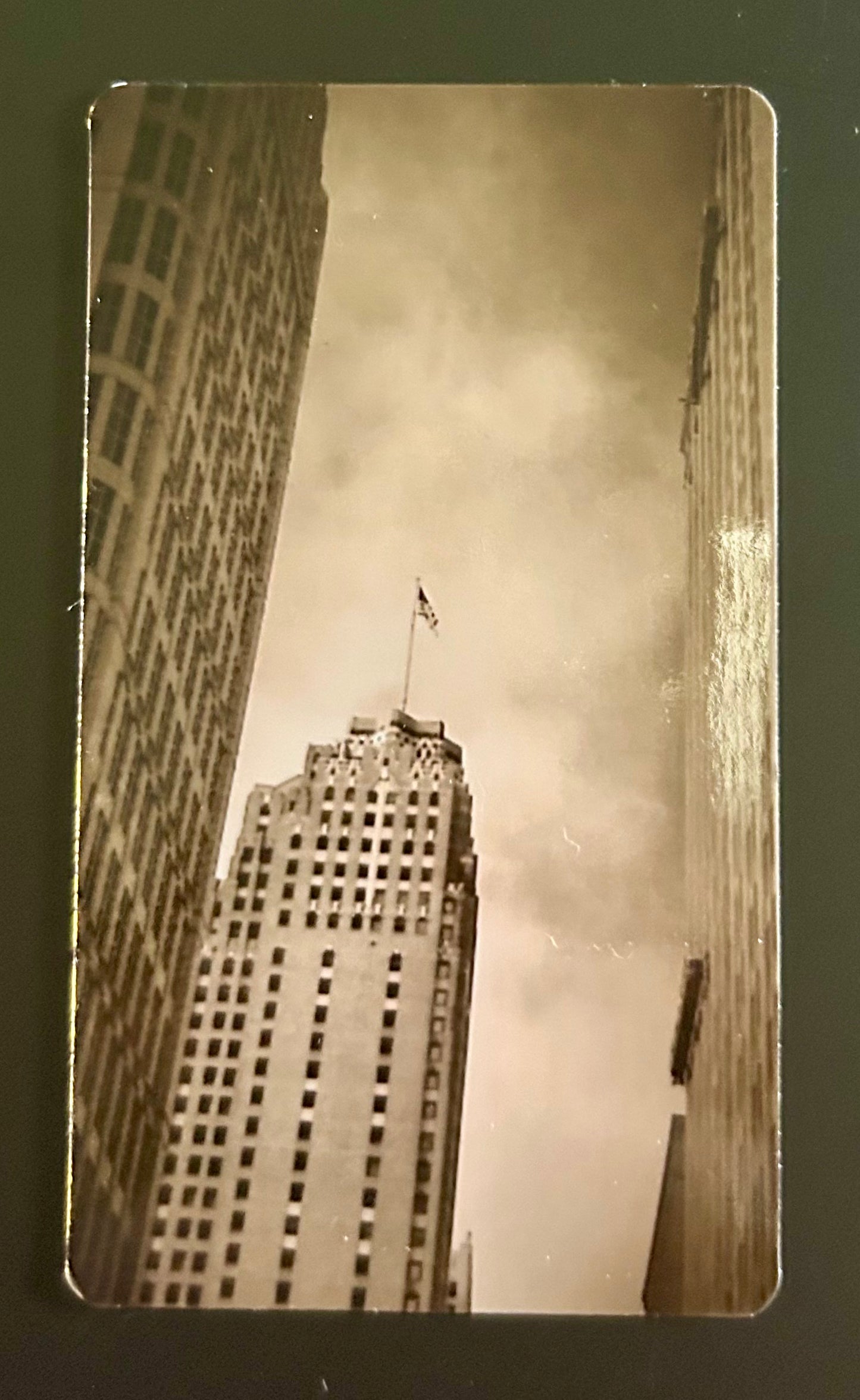 Magnet - Sepia-Toned Buildings