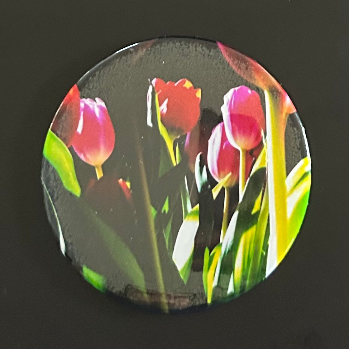 Button - Tulips are Better than One