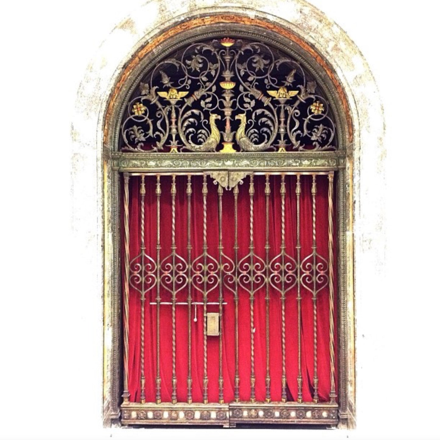 12x12 Red Church Door - Whitehall, MI