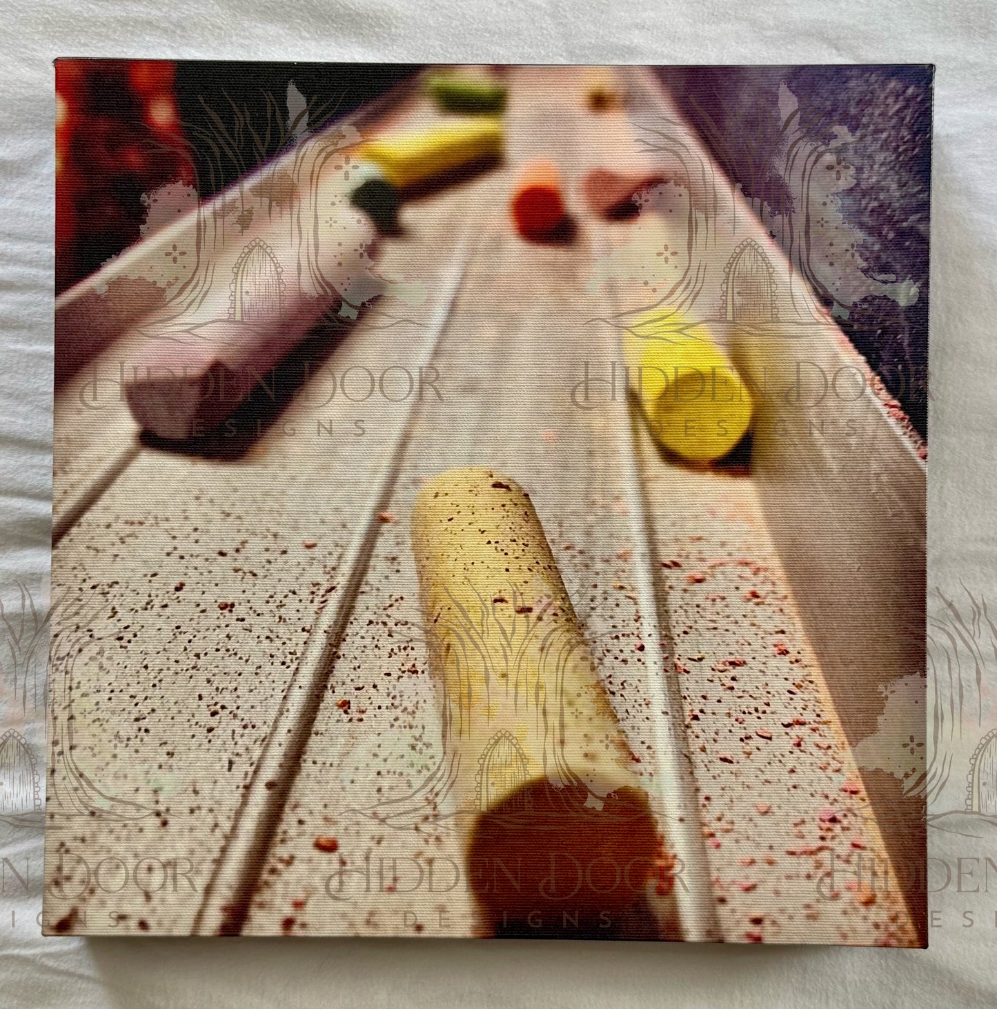 Chalk it up to Serendipity (12x12x1 Canvas Framed Photo)