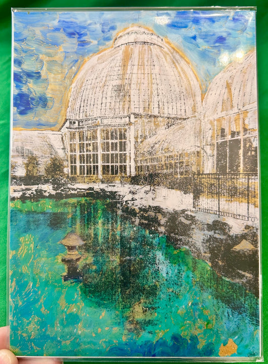 5x7 Belle Isle Conservatory