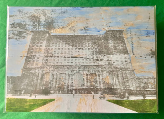 5x7 Michigan Central Station, Detroit MI