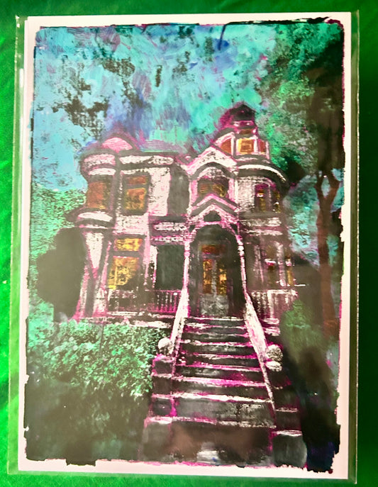 5x7 Victorian House (Purple), Sarnia Ontario