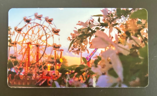Magnet - Ferris Wheel with Flowers