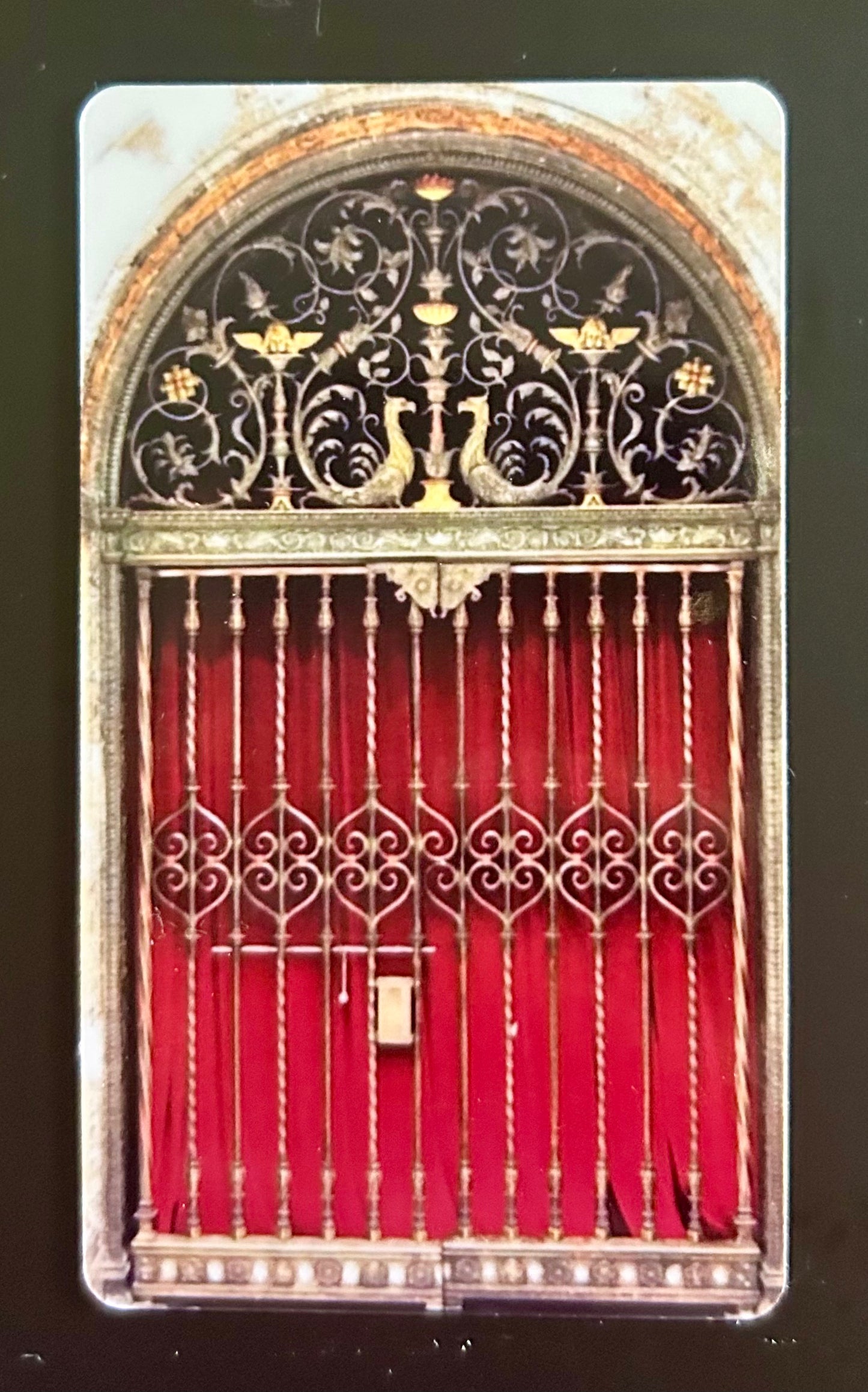 Magnet - Red Church Door