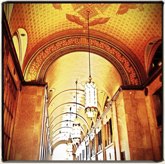 12x12 Fisher Building Hall and Ceiling - Detroit MI