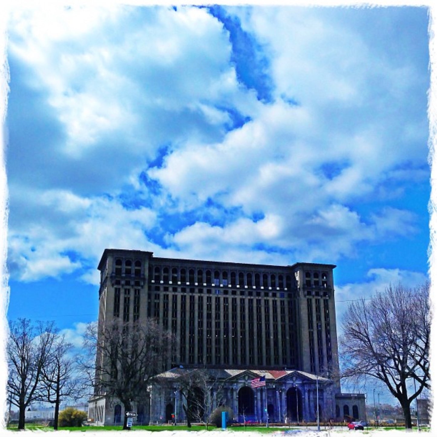 12x12 Michigan Central Station - Detroit MI