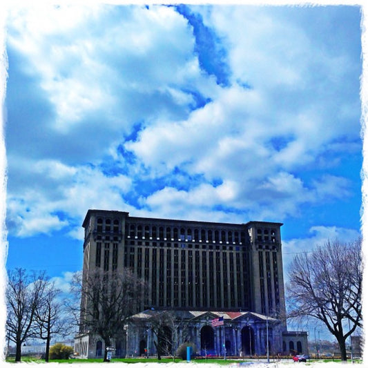 12x12 Michigan Central Station - Detroit MI