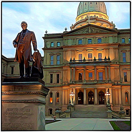 12x12 Capitol Building - Lansing MI