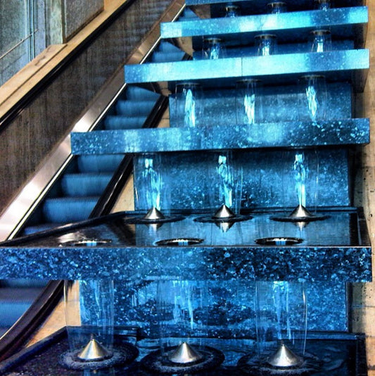 12x12 Escalators and Waterfalls - Chicago IL