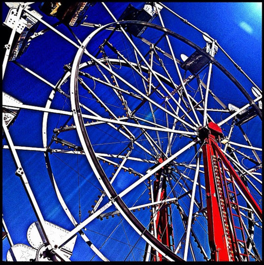 12x12 Ferris Wheel with Blue Sky - Berkley, MI