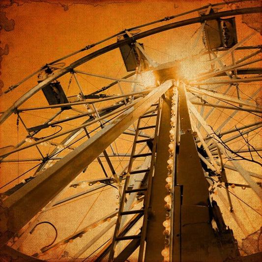 12x12 Ferris Wheel with Orange Sky - Berkley MI