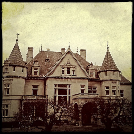 12x12 Sepia-Tone Mansion, Detroit MI